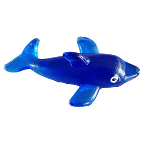Jouet anti-stress en TPR en forme de dauphin, adorable et collant, vente en gros - Product Image 6