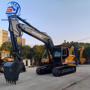 Excavatrice sur chenilles Hyundai 220LC-9S d'occasion de bonne qualité à prix abordable, modèle 2024, moteur et pompe inclus - Product Image 2