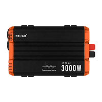 Fchao KSC-3000W-C 3kw Dc 12V/24V/48 Naar Dc 220V 50Hz Auto Power Batterij pure Sinus Solar Inverters & Converters