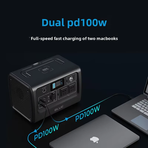 Station d'alimentation portable sur mesure 1000W 716Wh LiFePO4, batterie de secours d'urgence, générateur solaire pour le camping - Product Image 6