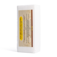 Base de Savon Fondre et Verser Personnalisée 100% Glycérine Blanche Lait de Chèvre, 908g (2lb/1kg)