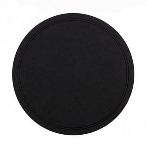 Sous-verres en PVC souple antidérapants personnalisés, très demandés, pour cadeaux promotionnels - Product Image 3