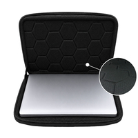 Étui de transport léger et portable pour ordinateur portable en cuir EVA avec logo personnalisé, design simple