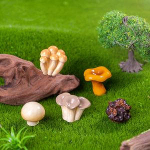 Micro Paysage Simulation DIY Décoration 11 Styles Mini Résine Artisanat Bouteille Ornement Alimentaire Champignon Style pour Jardin & Cadeaux - Product Image 4