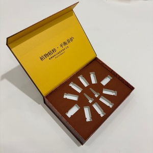 Boîte cadeau en carton rigide haut <span class=keywords><strong>de</strong></span> gamme, emballage personnalisé imprimé avec doublure en mousse pour les extraits <span class=keywords><strong>de</strong></span> plantes et les produits <span class=keywords><strong>de</strong></span> soin <span class=keywords><strong>de</strong></span> la peau - Product Image 6