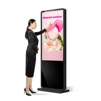 43 49 55 65 86 98 Inch Waterdichte Touch Screen Lcd Digital Signage Kiosk Totem Reclame Display Outdoor Reclame Speler