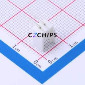 WAFER-HY2.0-2PWZ Wire-to-Board Pin Header Bent Lead Through Hole,P=2mm Connector 1x2P 2mm Right Angle Insert HY - Product Image 2