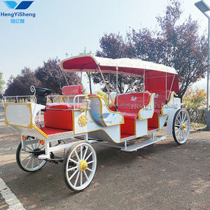 Chariot royal touristique blanc classique luxueux/chariot de mariage électrique unique personnalisé à vendre - Product Image 5