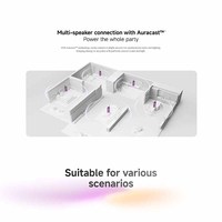 Pour la lecture audio sans fil avec éclairage LED RGB 6.0, étanche IP68, 18W, appels mains libres, utilisation portable à domicile, 15 heures d'autonomie