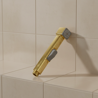 Cabezal de Ducha Manual de Plástico ABS de Fábrica, Alta Presión, Ahorro de Agua, Acabado Cromado, Diseño Moderno para Baño