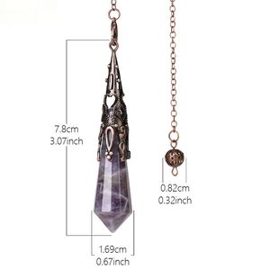 เครื่องประดับเรกิสไตล์วินเทจทรงหกเหลี่ยมจี้จุดอัญมณีสไตล์ใหม่สำหรับเด็กเครื่องประดับคริสเตียน - Product Image 2