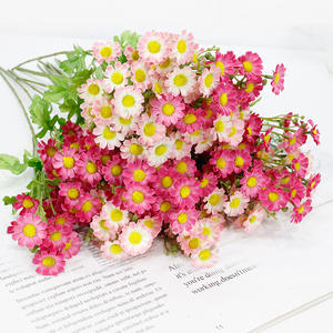 Haute qualité nouvelle camomille douce <span class=keywords><strong>Gerbera</strong></span> marguerite artificielle fleur frais faux pour mariage décor à la maison pour le commerce extérieur - Product Image 2
