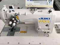 Machine à coudre à double aiguille à point noué Jukis LH-3588A-7 d'occasion en bon état à bon prix