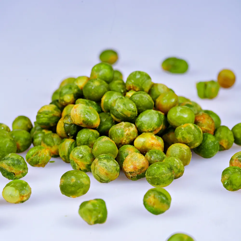 Casse-croûte sec ail rôti salé pois frit petit pois prix pas cher loisirs Wasabi pois jaunes