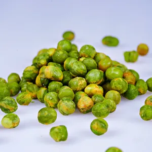 Dry Snack Roasted Garlic Salted Fried Peas Small Pea Price Cheap Leisure Wasabi Yellow Peas