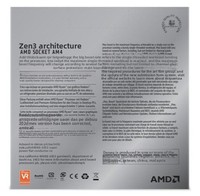 Nouveau processeur de bureau AM4 8 cœurs 7 5800X pour jeux, en boîte