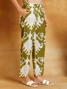 Nuevo Lanzamiento: Conjuntos de Cordón con Estampado Floral Étnico para Fiestas, con Pantalón y Top Floral para la Temporada de Otoño, de Proveedor Indio - Product Image 6