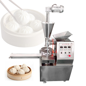 Machine à faire des petits pains chinois automatique en acier inoxydable pour usage domestique 220V YJ-280 - Product Image 1