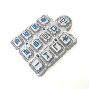 Tùy chỉnh khuôn <span class=keywords><strong>Silicone</strong></span> cao su push <span class=keywords><strong>button</strong></span> bao gồm <span class=keywords><strong>Silicone</strong></span> cao su tráng bàn phím - Product Image 4