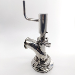 Vannes pneumatiques manuelles DEYI, taille de port 1-4 pouces, pour le contrôle des fluides, raccordement inférieur du réservoir, vanne de siège pour gaz à température normale - Product Image 3