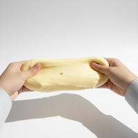 Juguete Antiestrés de Silicona TPE con Forma de Queso Divertido para Apretar, para Mayores de 14 Años