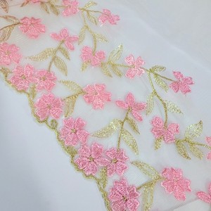 Thiết kế mới hoa thêu ren trang trí Handmade Tulle ren vải TRIM cho quần áo Wedding Evening DRESS ren cắt tỉa - Product Image 4