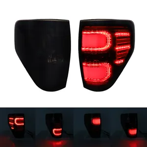 Rear Tail Light Brake Lamp W/ Bulb For Ford F150 Taillight Assembly 2009-2014