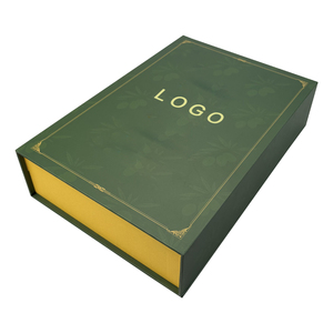 Carton en forme de <span class=keywords><strong>livre</strong></span> recyclable écologique de luxe personnalisé emballage pliable boîte-cadeau de perruque à fermeture magnétique - Product Image 3