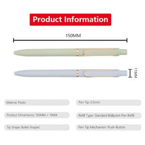 Bolígrafos de Gel de 0.5mm con Colores Macaron, Lindos y Personalizados con Logotipo, Juego de 5 Piezas, Bolígrafos de Gel Creativos con Diseño de Caramelo, Venta al Por Mayor - Product Image 2