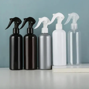 Chất lượng cao 500ml 16oz <span class=keywords><strong>Pet</strong></span> nhựa mỹ phẩm chai dầu gội đầu với kích hoạt Phun axit <span class=keywords><strong>Etch</strong></span> bề mặt hình tròn - Product Image 3