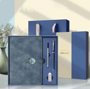 Coffrets Cadeaux de Luxe, Ensemble Cadeau d'Affaires, Parapluie Automatique, Bloc-Notes A5 + Stylo, Activités Promotionnelles, Entreprise - Product Image 1