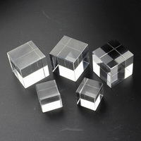 Cubo de Cristal Transparente K9, Bloque de Vidrio Óptico, Hecho a Mano, 60 mm, Grabado Láser, Logotipo Personalizado, Adorno de Mesa, Regalo, 1 Año de Garantía Posventa