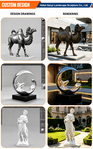 Decoración de Jardín, Estatua de Caballo de Cobre Fundido Sólido para Exteriores, con Pose Majestuosa, Escultura de Animal de Jardín de Gran Tamaño - Product Image 6