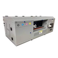 Machine de laminage DTF UV LED A3 Pro I3200 pour rouleaux, pour films de transfert dorés A3, autocollants et imprimantes CMYK