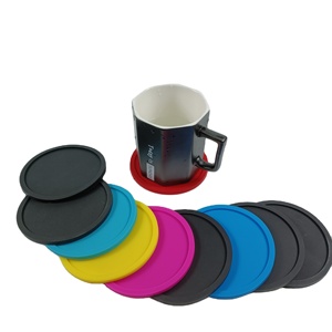 Silicone Baby <b>Placemat</b> and Coaster Combo Heat Resistant up to 230C Non Stick Kitchen <b>Table</b> Protector - Product Image 6