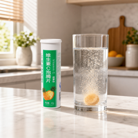 Toplu Beyaz Plastik Çıtçıtlı Kapaklı Tablet Kabı Tüpü Günlük Vitamin Takviyeleri için Toplu Tedarik Gıda Sınıfı Efervesan Tablet Tüpü