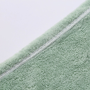 Bonnet de séchage des cheveux en polaire corail, 25x65 cm, bandeau absorbant à séchage rapide pour usage domestique - Product Image 1