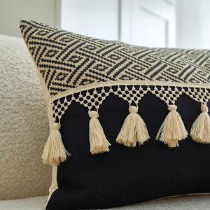 New Design Decorative <strong>Pillow</strong> <strong>Covers</strong> Boho Linen Cushion <strong>Cover</strong> For Living Room - Product Image 5