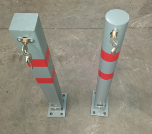 Bloqueador de Estacionamiento Metálico, Barrera de Estacionamiento, Sistema de Estacionamiento Manual, Bloqueador de Estacionamiento Metálico Tipo Soporte - Product Image 5