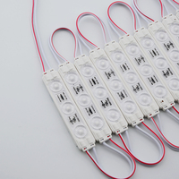 SMD LED boîte à lumière signe Module d'injection étanche IP65 3M adhésif 120-140lm 1.8W haute luminosité blanc froid amélioré