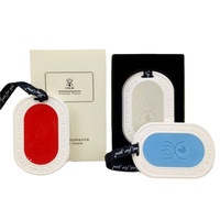Tablettes parfumées en gypse pour voiture avec parfum naturel, à placer sur le pare-brise, aromathérapie solide pour éliminer les odeurs