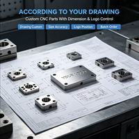 Pièces de quincaillerie usinées sur mesure par CNC, usinage au tour et à la fraise, service OEM basé sur des dessins techniques