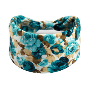 Bandeaux de sport européens américains gros accessoires de cheveux imprimés à la mode bandeaux de fitness absorbant la sueur de yoga - Product Image 3