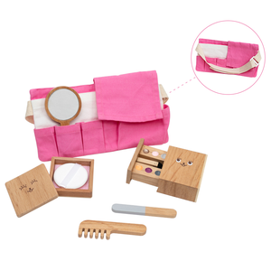 2021 nuovi giocattoli per bambini regalo trucco per ragazze in legno <span class=keywords><strong>gioco</strong></span> di imitazione Set simulazione asciugacapelli giocattoli <span class=keywords><strong>gioco</strong></span> di ruolo per bambini - Product Image 3