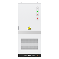 Armoire BESS à refroidissement liquide 832V 1P260S 261kWh, cellules LiFePO4 314Ah, 5 modules, IP54, stockage d'énergie commercial