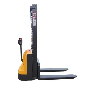 Su misura elettrico Walkie Stacker carrello elevatore Pallet elettrico Stacker a piedi completamente elettrico Stacker