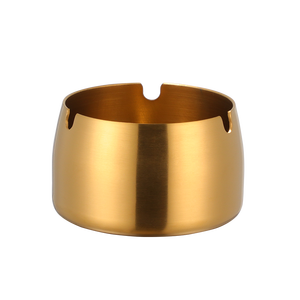 Custom Silver Car Cigarette Gold Bar Ashtray Stainless Steel Cigar Ashtray