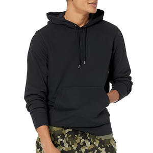 2026 Men's Casual Outdoor <b>Hoodie</b> Front Logo Solid Pattern Autumn Season Custom Made Soft Durable Sports Skin <b>Fleece</b> Quick Dry - Product Image 2