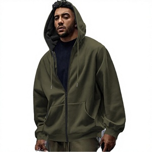 Waterproof Pullover Drop Shoulder Cotton Bamboo Fiber Hoodie HeavyHoodie Custom Zip up Distressed Manufacturer - Product Image 2