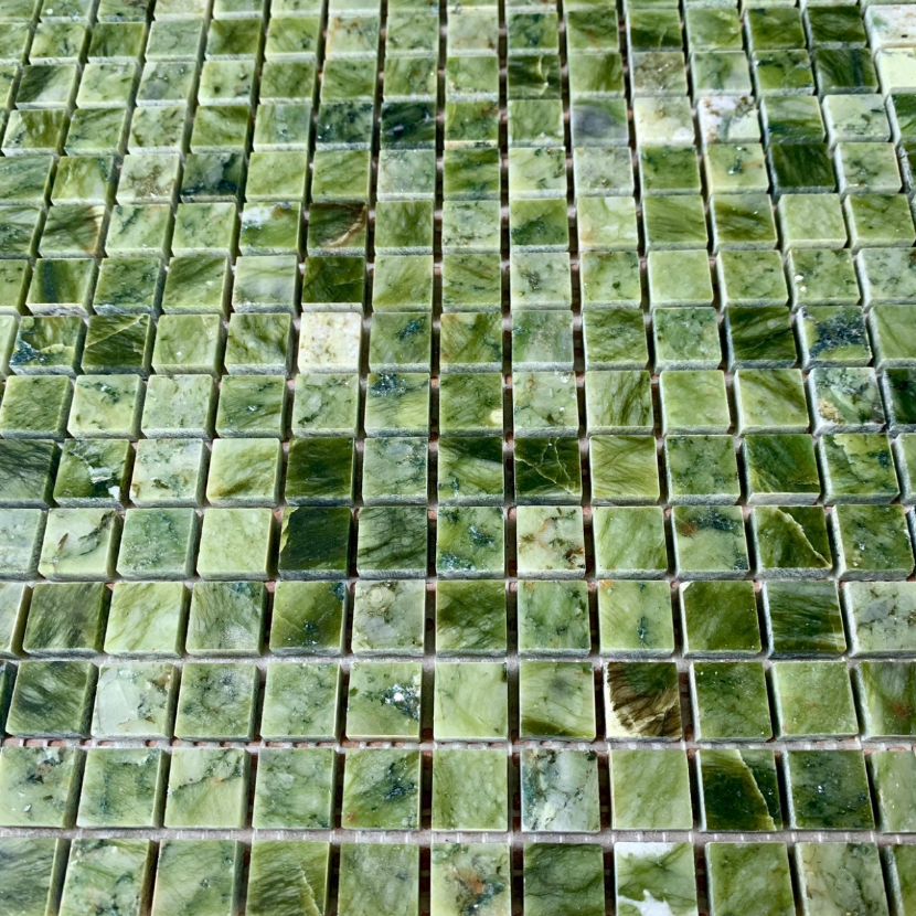 carreaux de mosaïque en marbre d'or de calcutta